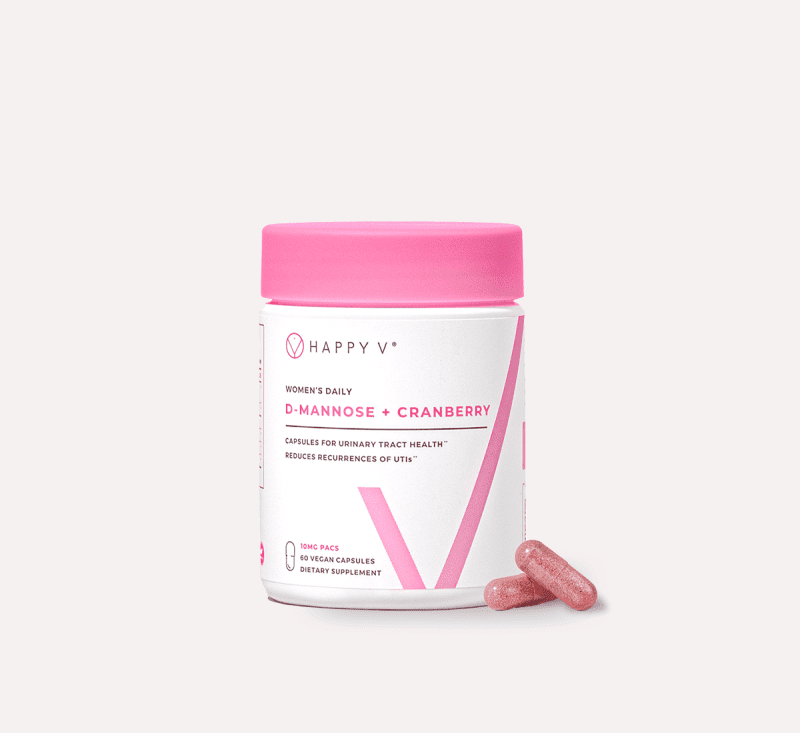 HappyV DMannoseCranberryCapsules